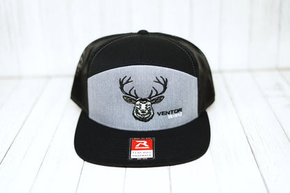 Deer Head - VENTOR Brand 7 panel hat