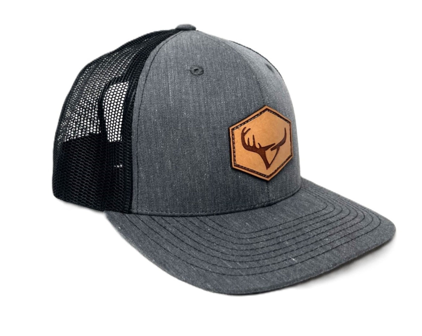 Ventor leather patch hat