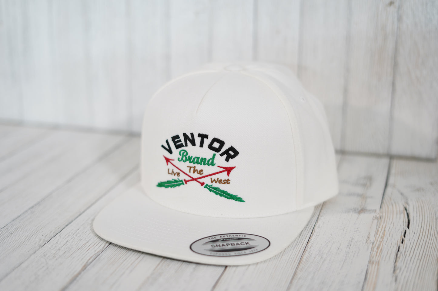 WILDER - VENTOR Brand White Snapback Cap