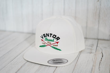 WILDER - VENTOR Brand White Snapback Cap