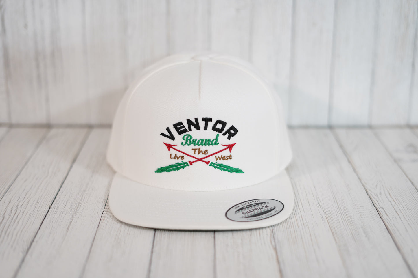 WILDER - VENTOR Brand White Snapback Cap