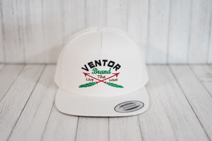 WILDER - VENTOR Brand White Snapback Cap