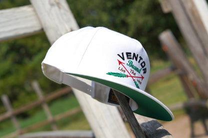 WILDER - VENTOR Brand White Snapback Cap