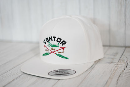 WILDER - VENTOR Brand White Snapback Cap