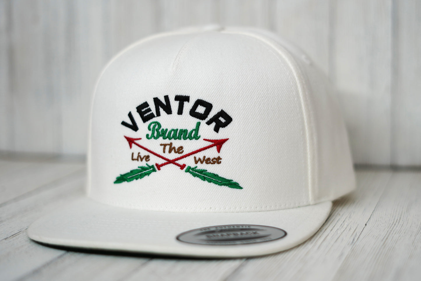 WILDER - VENTOR Brand White Snapback Cap